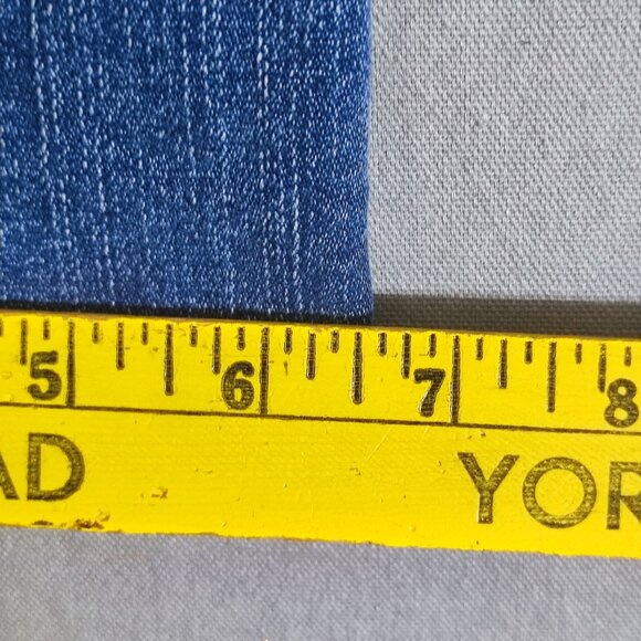 Silver jeans women's size 24 medium washed denim blue Aiko Capri Vintage Y2K - Picture 14 of 14